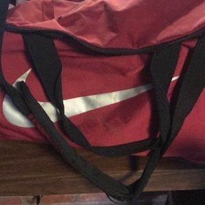 Nike Maroon gym bag